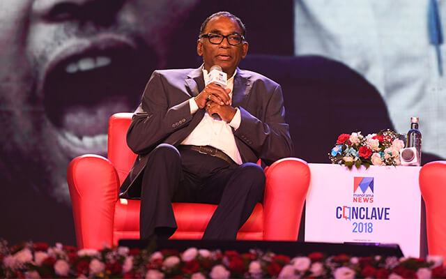 Justice Jasti Chelameswar at Man